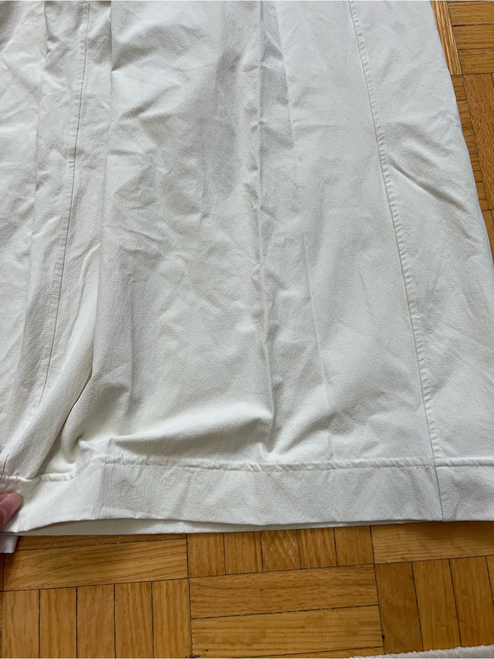Lululemon Stretch Woven Ruffle-Waist Wide-Leg Cropped Pant - Picture 9 of 11